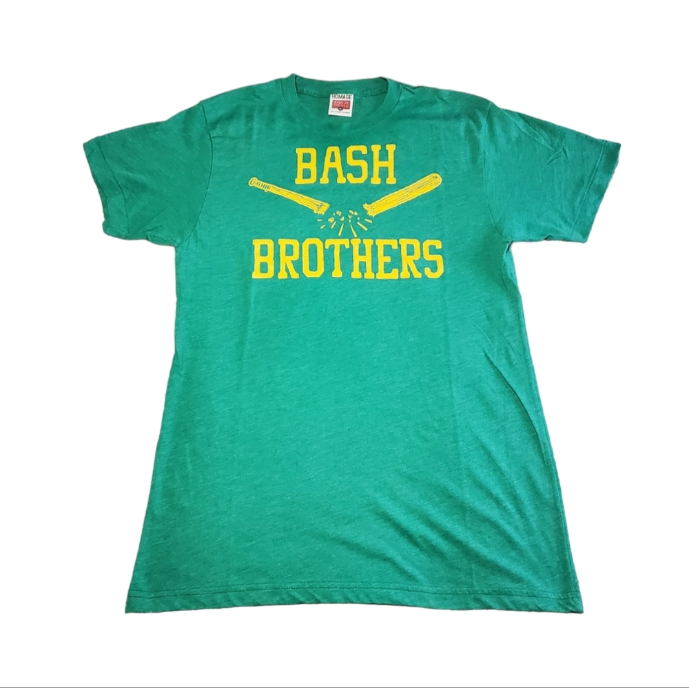 Old School Homage Oakland Athletics Bash Brothers tee